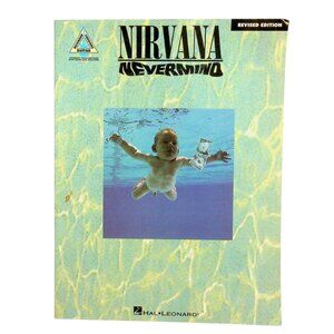 Nirvana "Nevermind" Guitar Tab Book Revised Edition By Hal Leonard  AB37